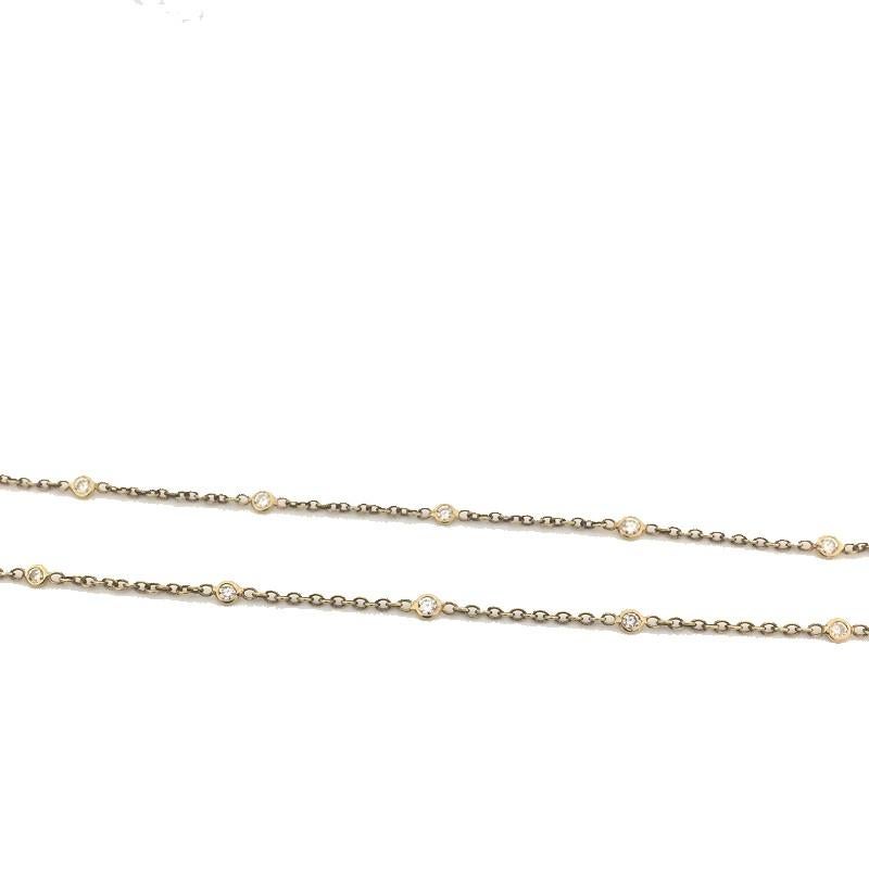 Penny Preville Ladies Diamond Necklace N5031G In New Condition For Sale In Wilmington, DE