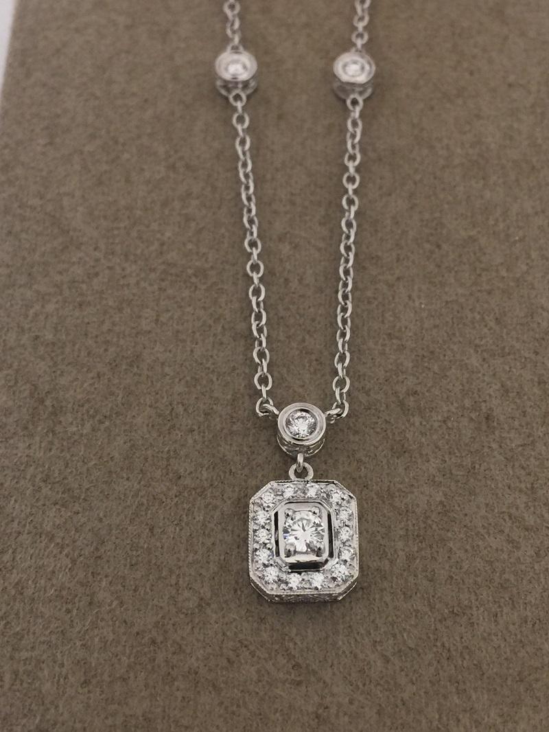 penny preville diamond necklace