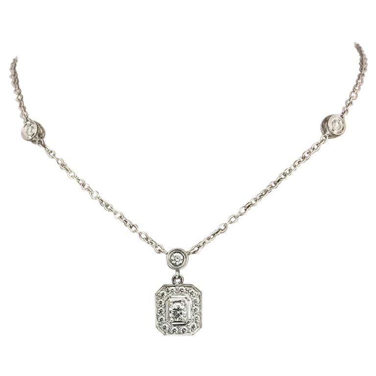 Penny Preville Ladies Diamond Necklace N8534W For Sale