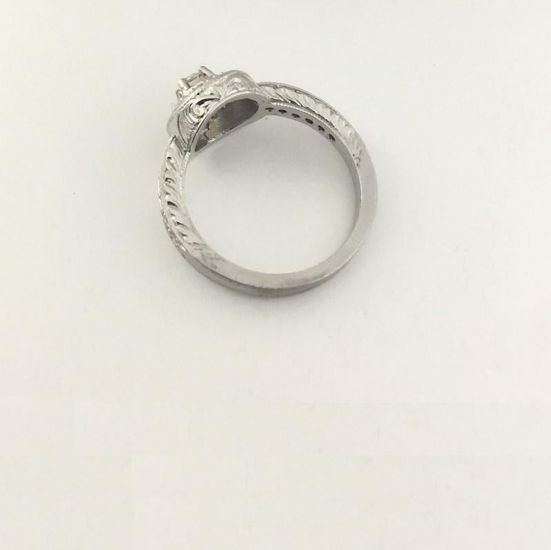 Penny Preville Ladies Diamond Ring 
18k White Gold 
Diamond 0.51 Carat Total Weight 
R1059W