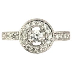 Anello con diamante da donna Penny Preville R1059W