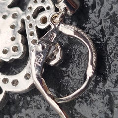 Penny Preville Boucles d'oreilles chandelier en diamant de 2.5" 2ct+ 18k Dangle 16.8g