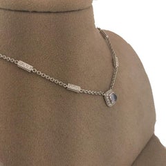 Penny Preville Moon Stone Diamond Necklace N3058DW
