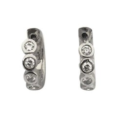 Penny Preville Small Huggie Diamond Earring E1022W