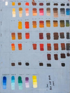 Pantone Color Swatch Composition