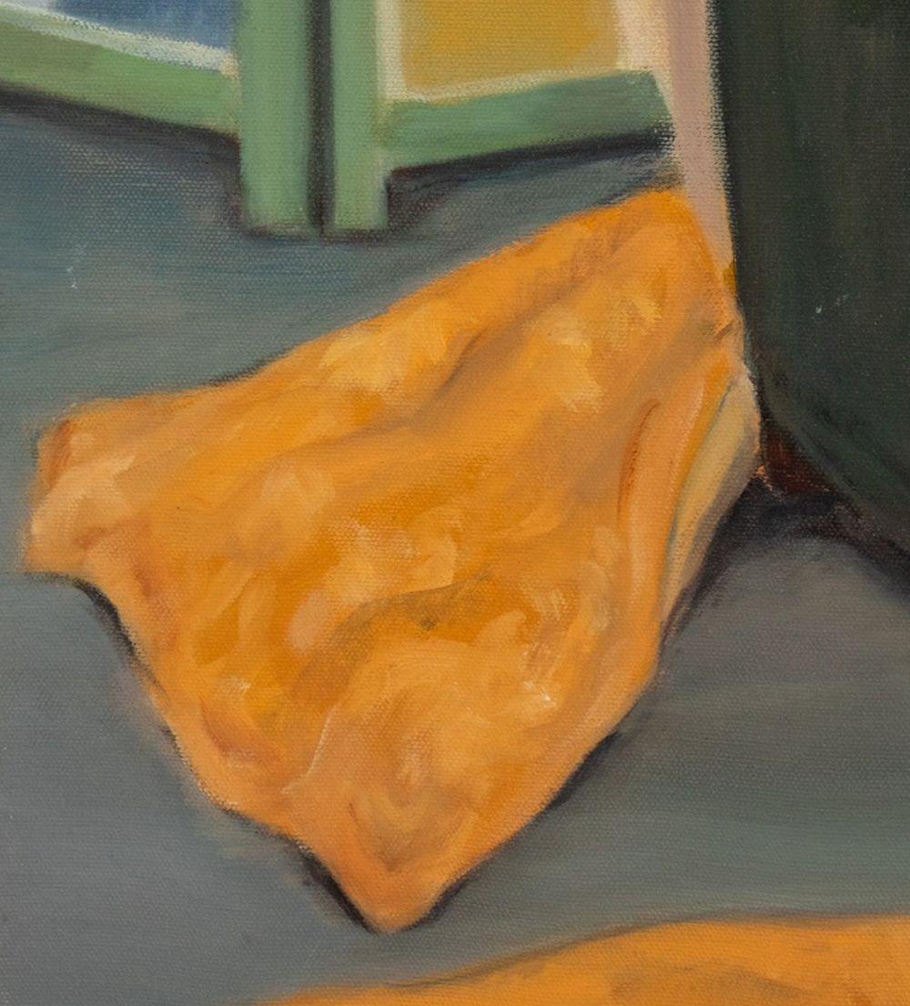 Liegende Frau (Zeitgenössisch), Painting, von Penny Purpura