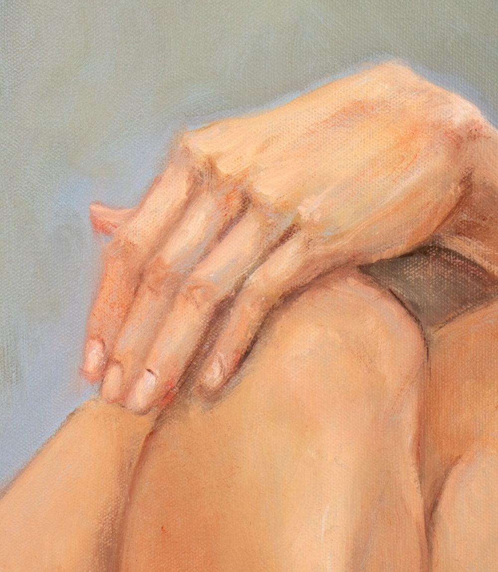 Study of a Woman's Body - Painting by Penny Purpura