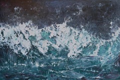 Anarchy.  Contemporary Seascape Oil Painting