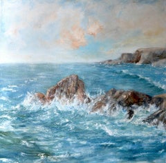 Far West Atlantic Seas  Contemporary Seascape