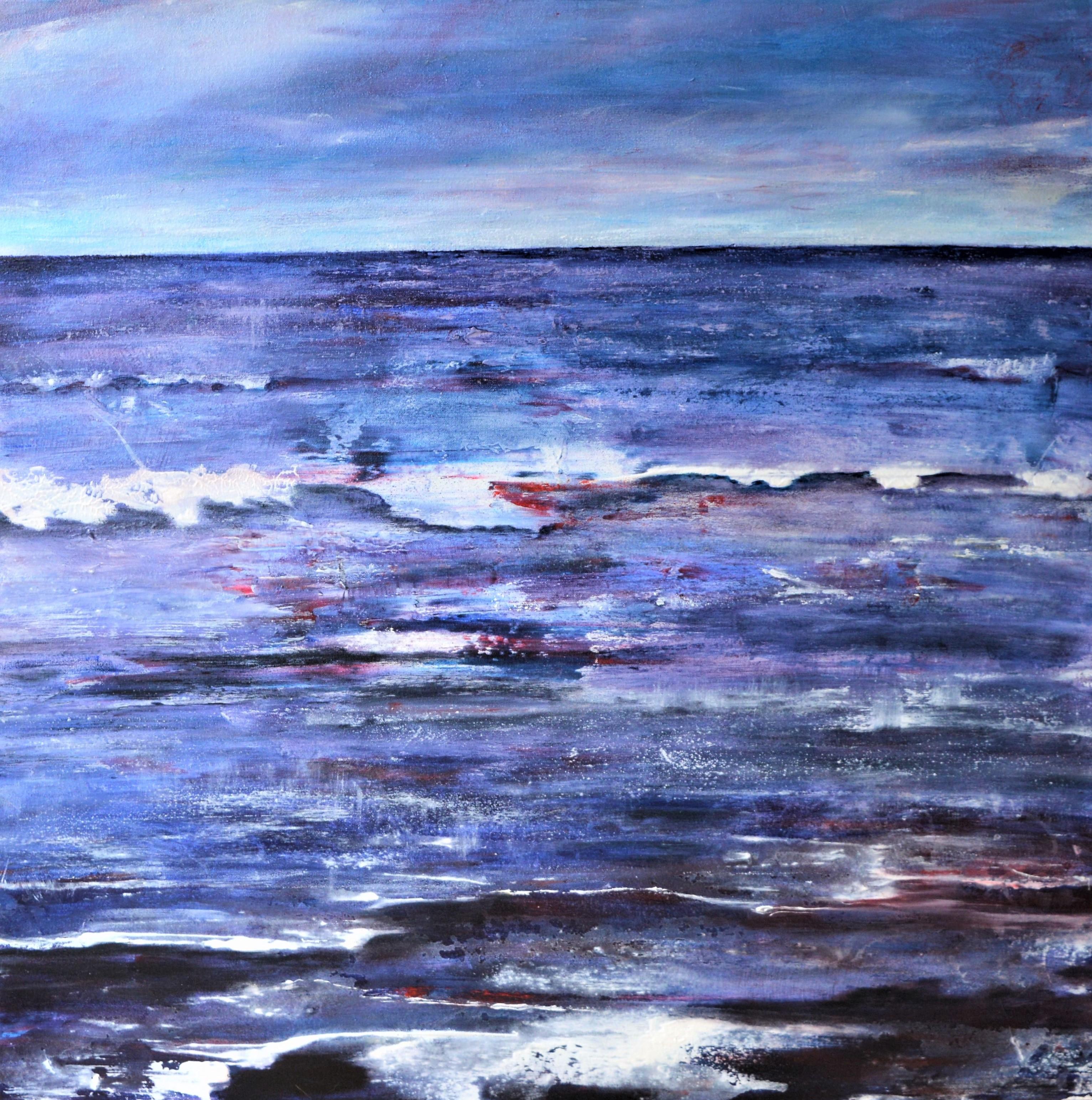 "In The Mood" Contemporary Seascape Oil Painting