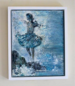 Oceans Dance. Contemporary Figurative Oil Painting