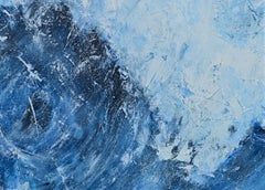 "Power". Abstract Impressionist Seascape Oil Painting