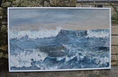 "Western Promise".  Large Contemporary Seascape Oil Painting