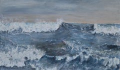 "Western Promise".  Large Contemporary Seascape Oil Painting