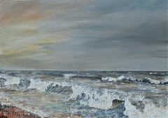 Winter Promise. Contemporary  Seascape Oil Painting