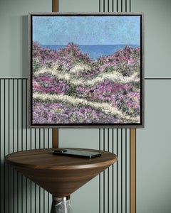 "Asilomar Coast" - Vivid Post-Impressionist Coastal Seascape Acrylic Painting