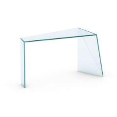 Verre Penrose Consolle, conçu par Isao Hosoe, Lucia Fontana et Masaya Hashimoto