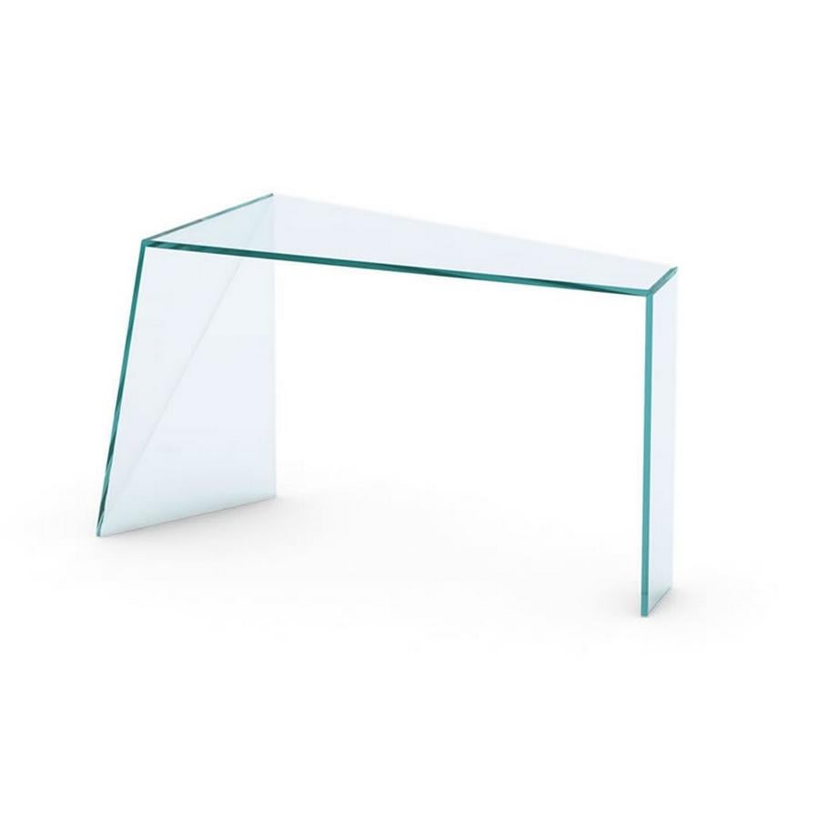 Penrose-Glas Consolle, entworfen von Isao Hosoe, Lucia Fontana & Masaya Hashimoto (Italienisch) im Angebot