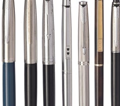 Pens - Eight Parker pens