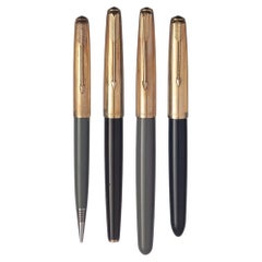Pens - Four Parker 51/61 pens