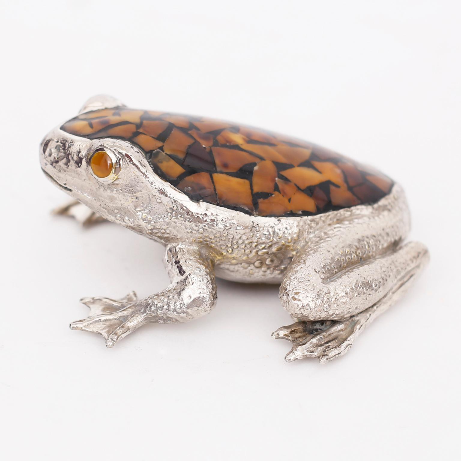 Philippine Penshell and Silvered Bronze Frog