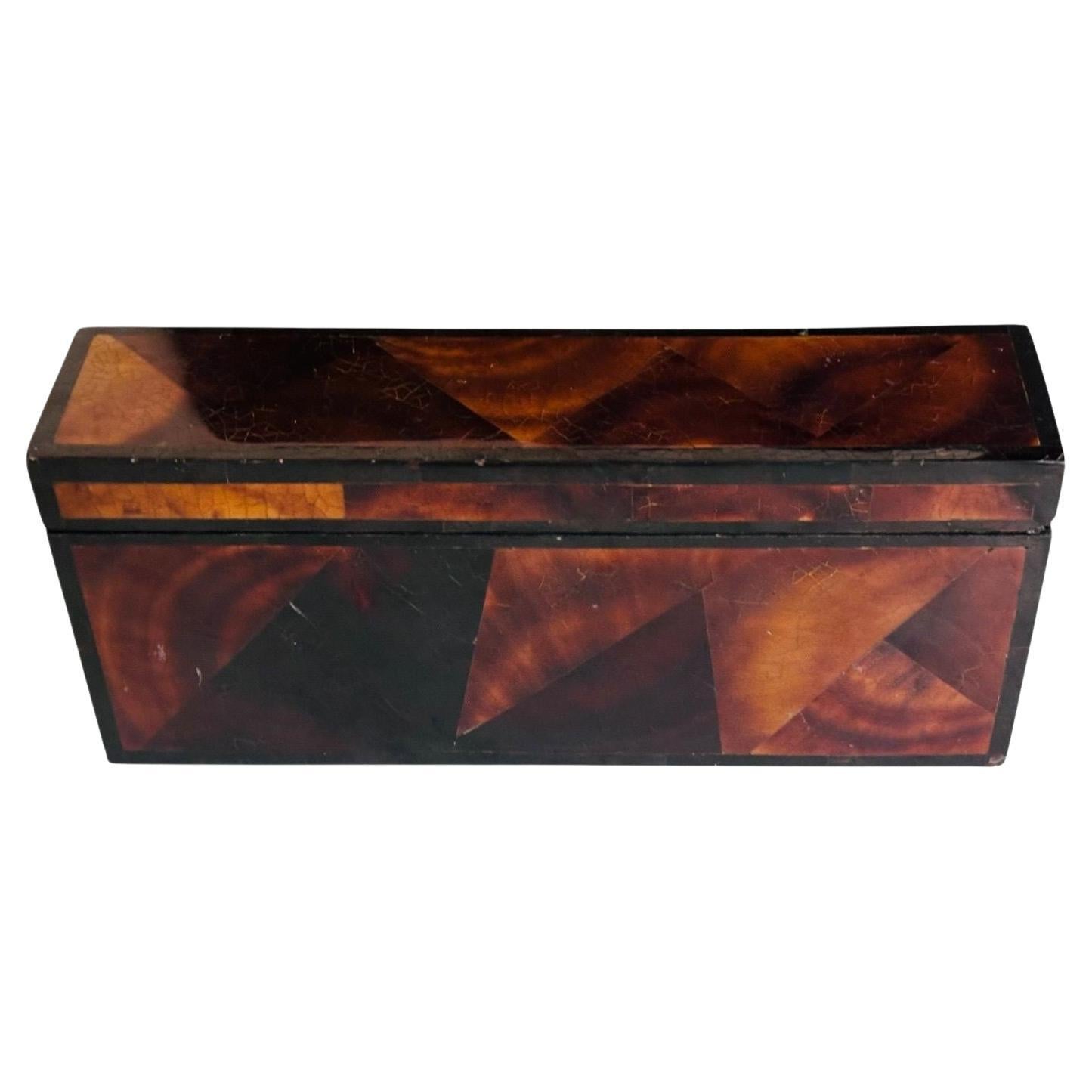 Penshell Dresser Box w/Lid, 1960