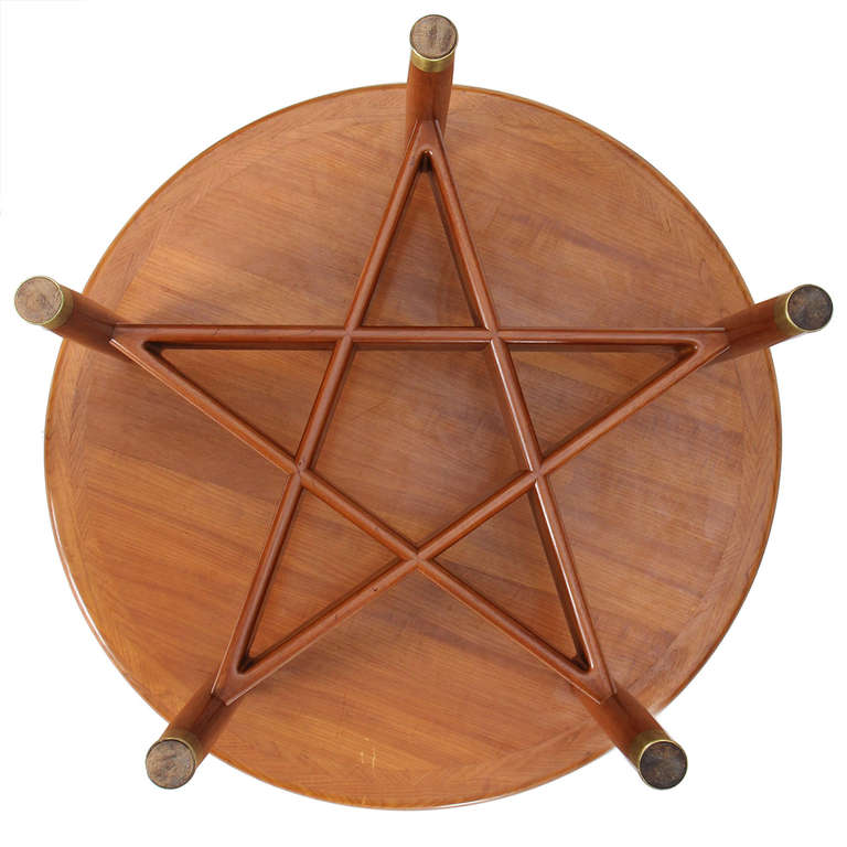 Pentacle Table by Hvidt and Mølgaard For Sale 1