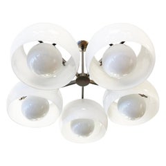 Vintage Pentaclinio Ceiling Light by Vico Magistretti for Artemide