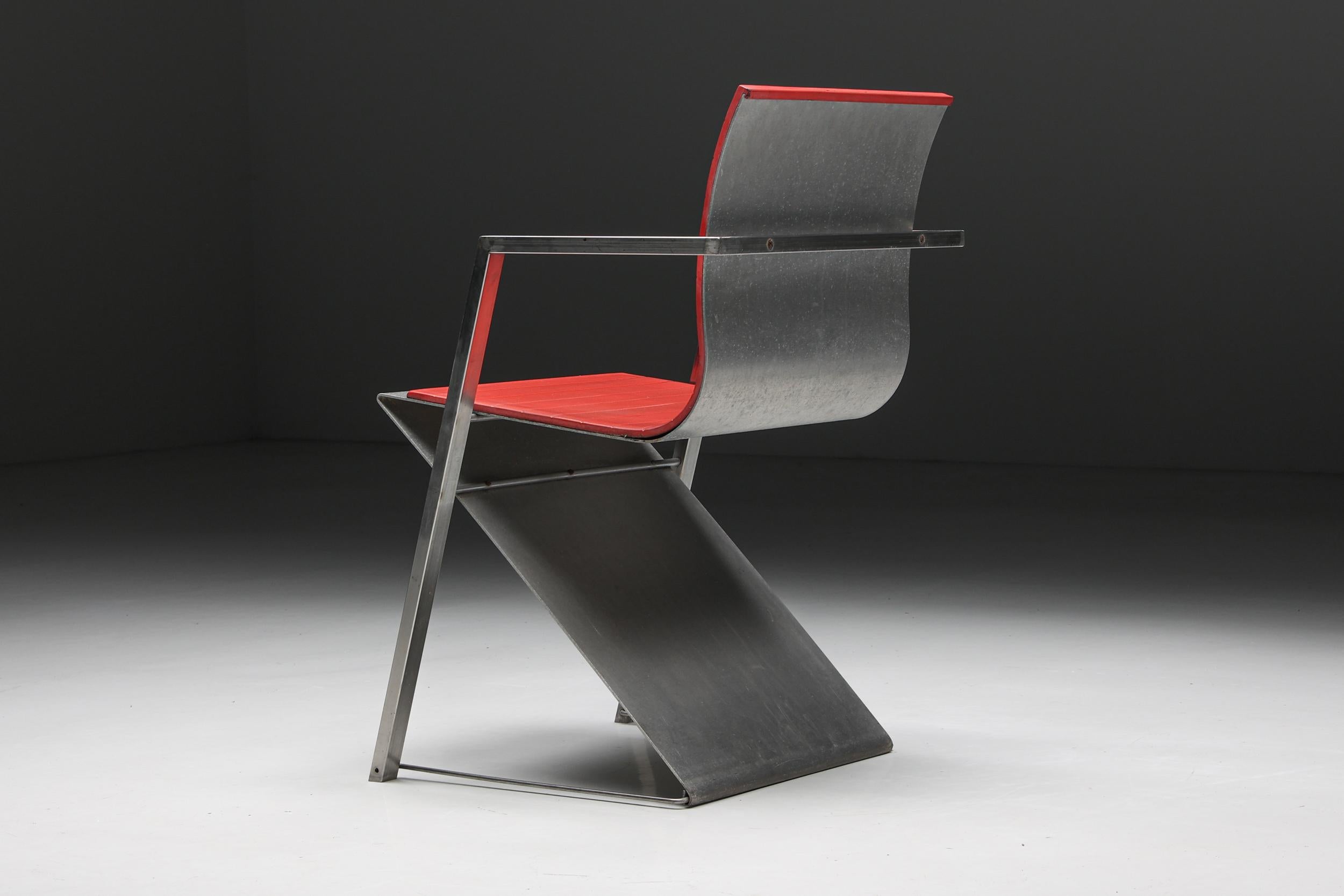 Pentagon Group Casino Model ‘d8’ Chair, Germany, 1987 For Sale 3