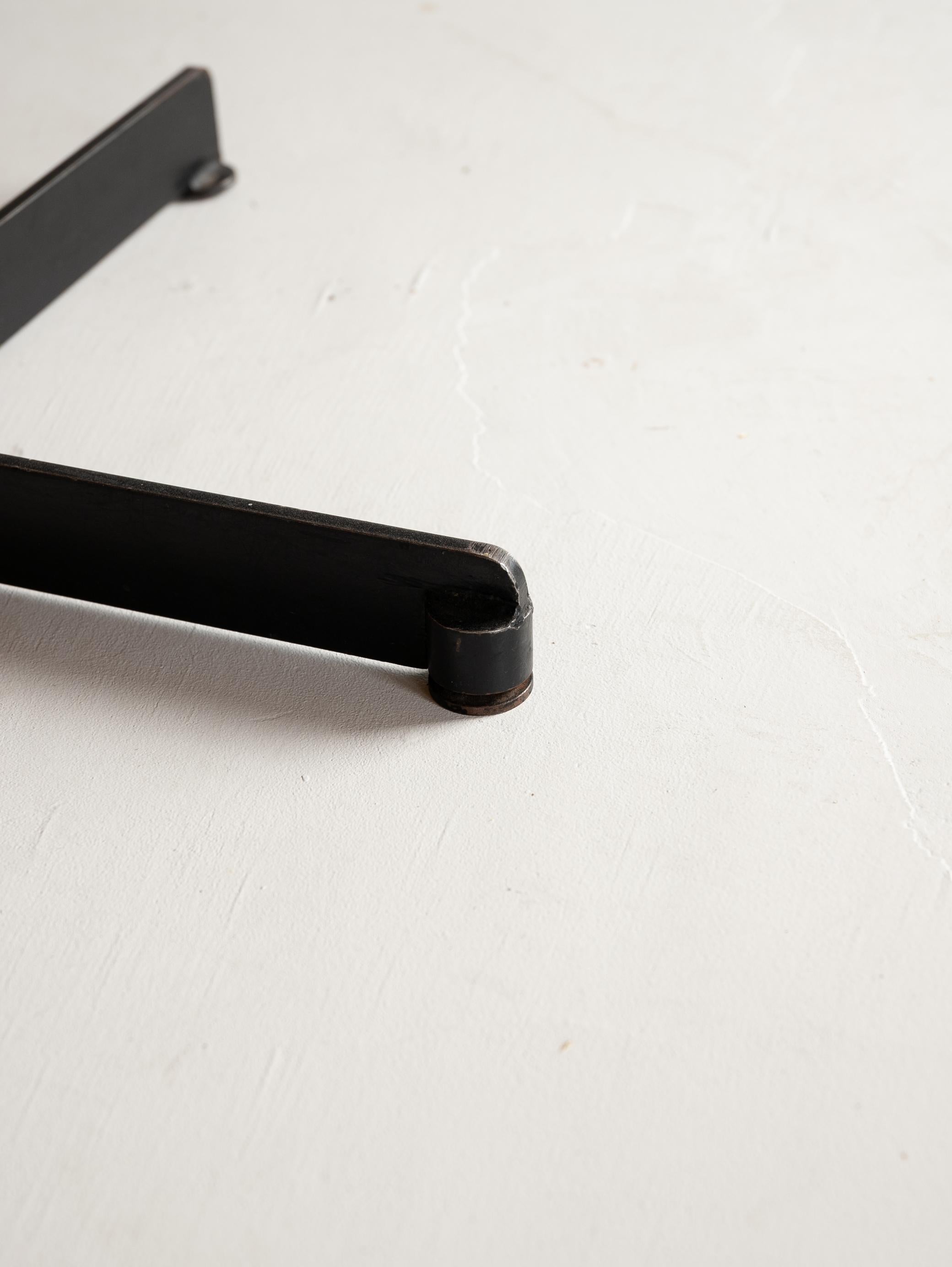 Steel Pentagon table by 