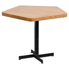 Pentagonal Table by Charlotte Perriand for Les Arcs, circa 1973