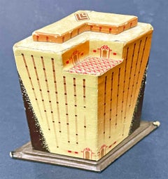 "Penthouse, " Perfume Group by Lelong in Art Deco Box, Unusually Fine Condition