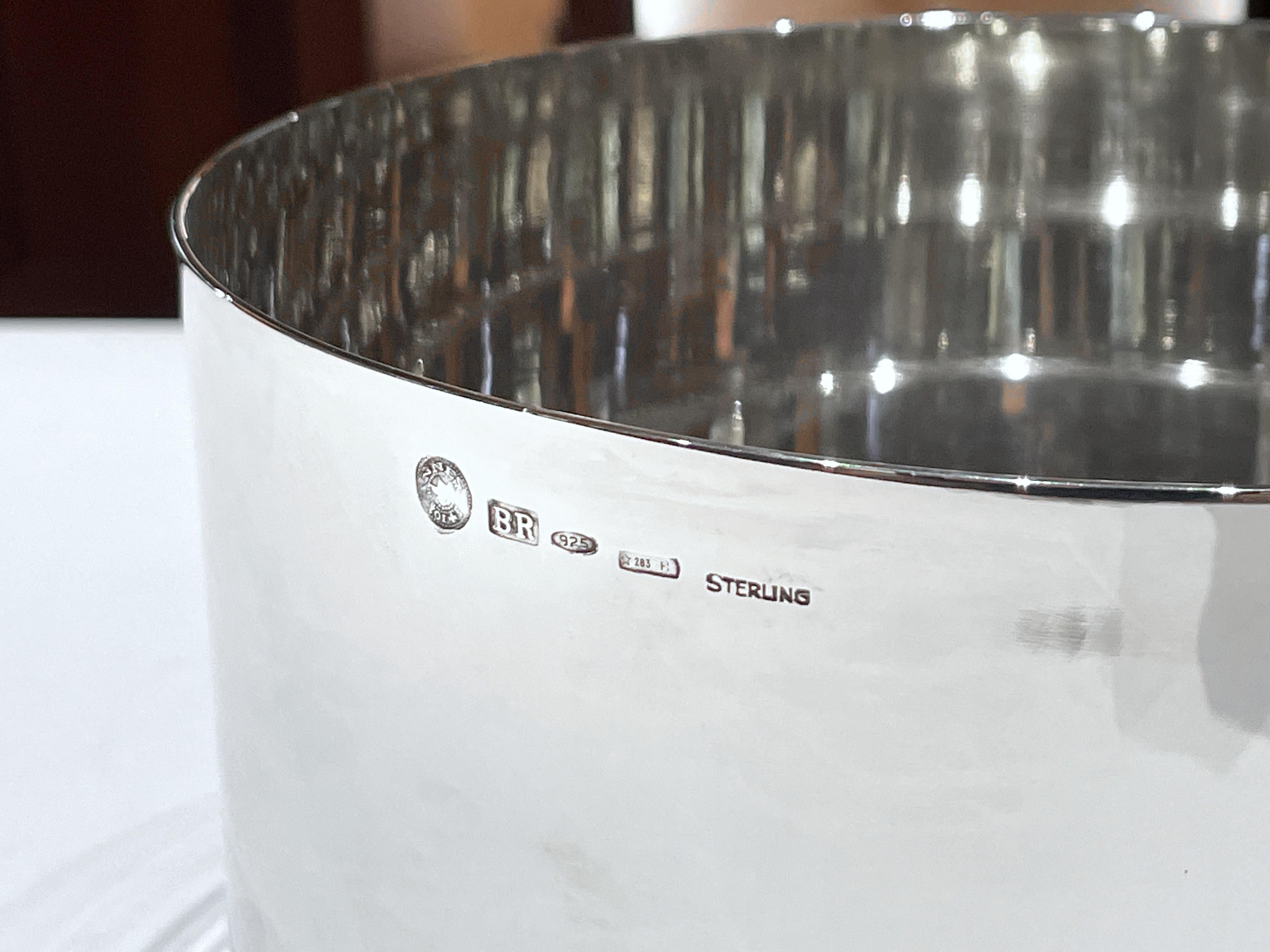 Brandimarte 925 sterling silver cooking pot For Sale 4