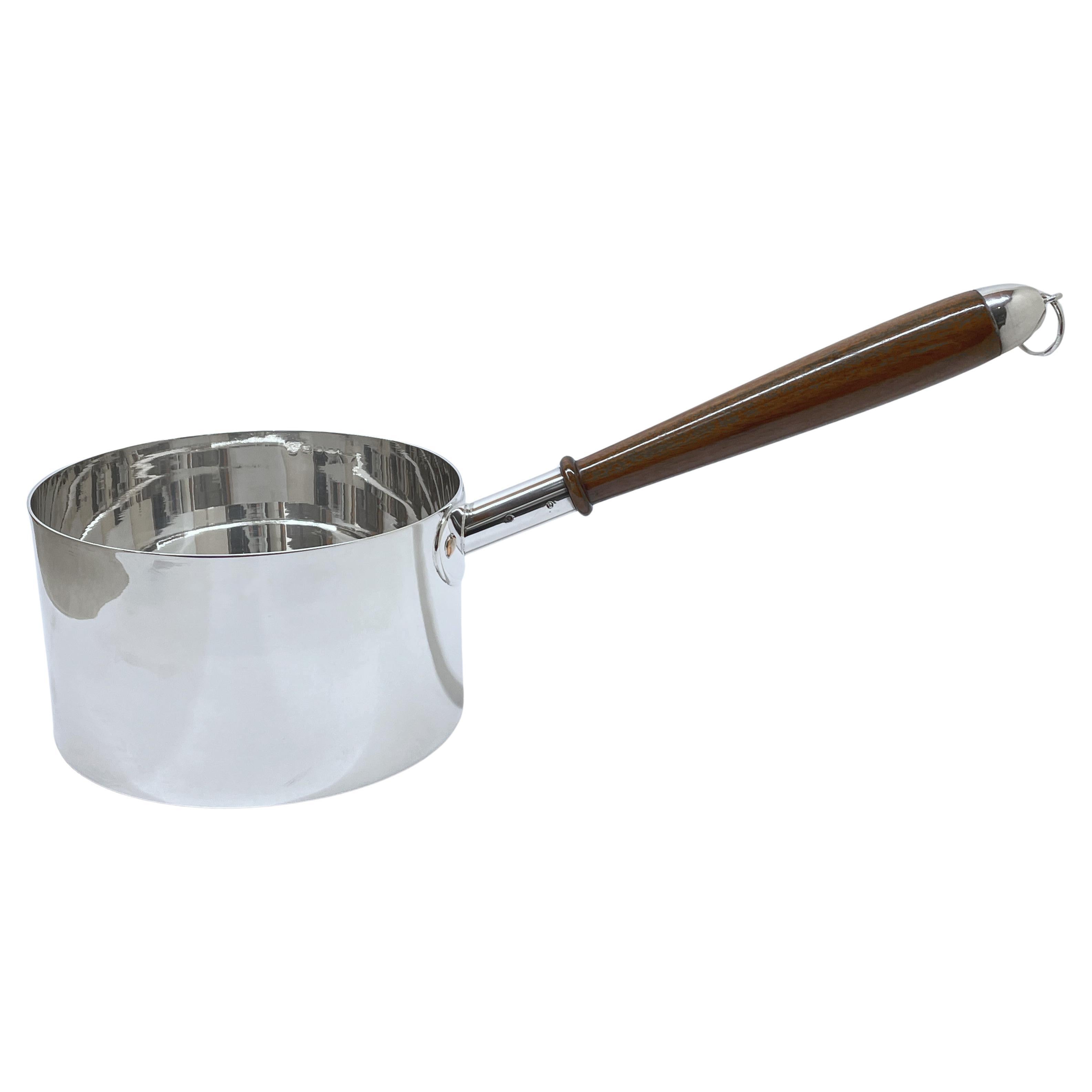 Brandimarte 925 sterling silver cooking pot For Sale