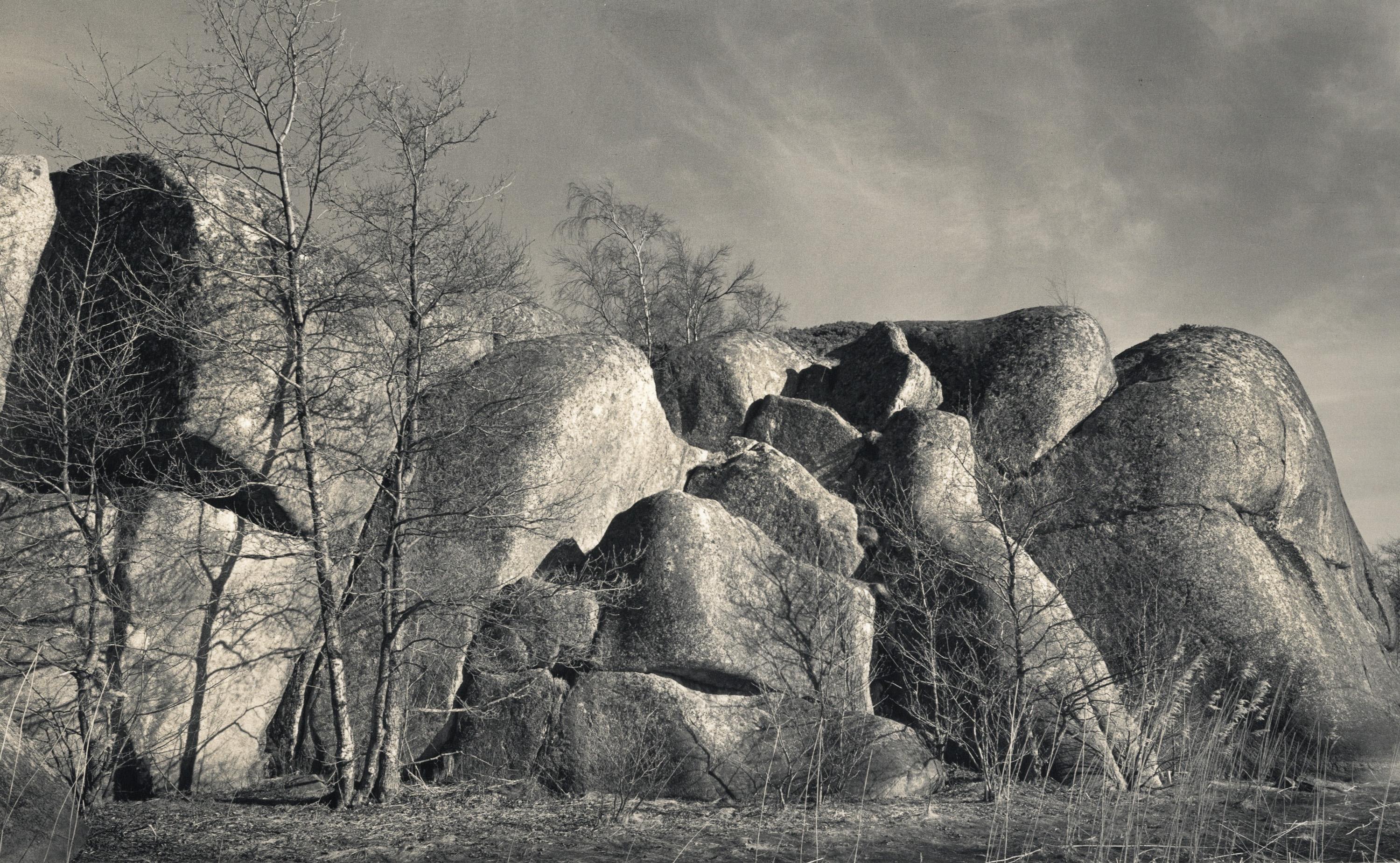 Pentti Sammallahti Black and White Photograph - Kokar, Finland (Rock Formation)