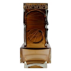 Pentti Sarpaneva for Turun Hopea, Maljakko Vase in Smoky Art Glass