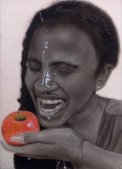 Eternal Payment in Fertile Land 2 -21st Century, Contemporary, Figurative, Apple