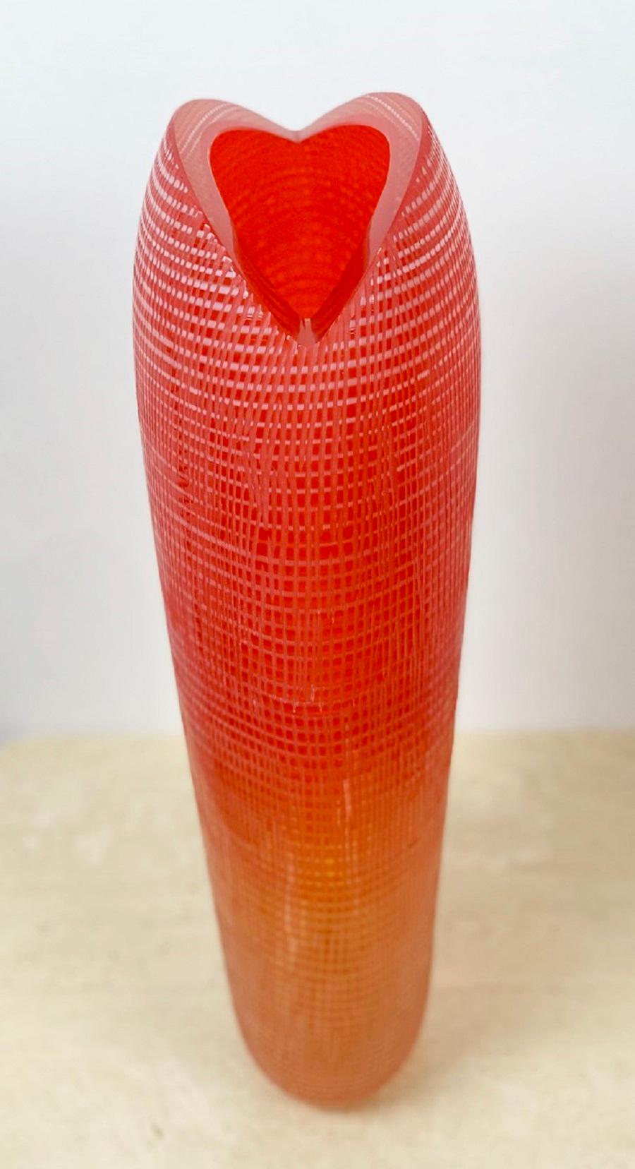 Modern 'Peoci' Vase by Antonio Da Ros Gino Cenedese, circa 1990s