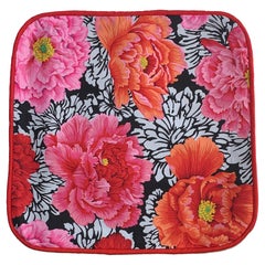 Peony Read Newspaper Pillow