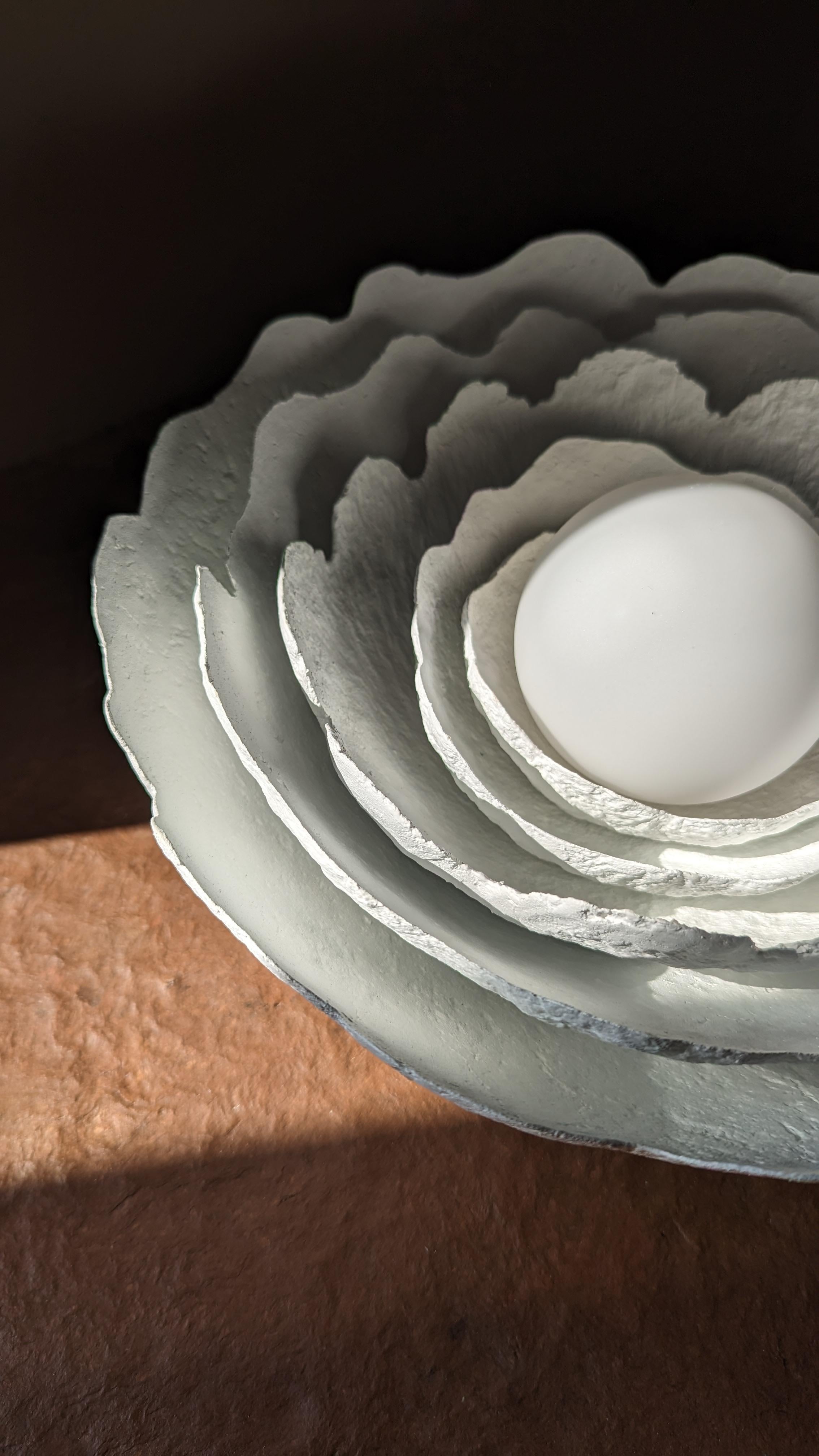 Ukrainian Peony S Wall Sconce by Yalanzhi Objects For Sale