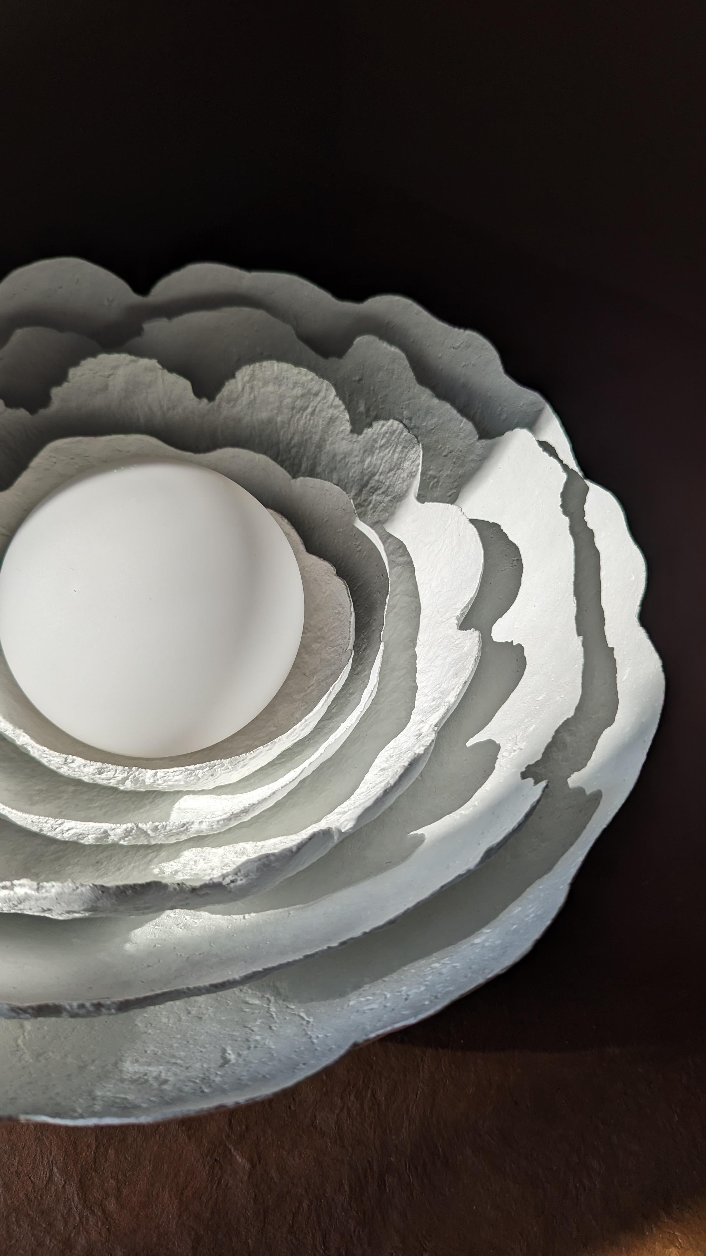 Other Peony S Wall Sconce by Yalanzhi Objects For Sale