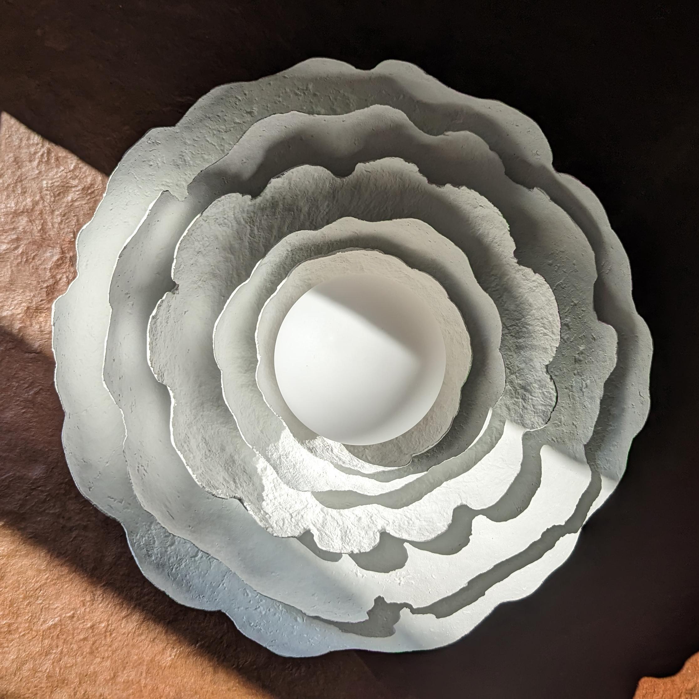 Other Peony S Wall Sconce by Yalanzhi Objects For Sale