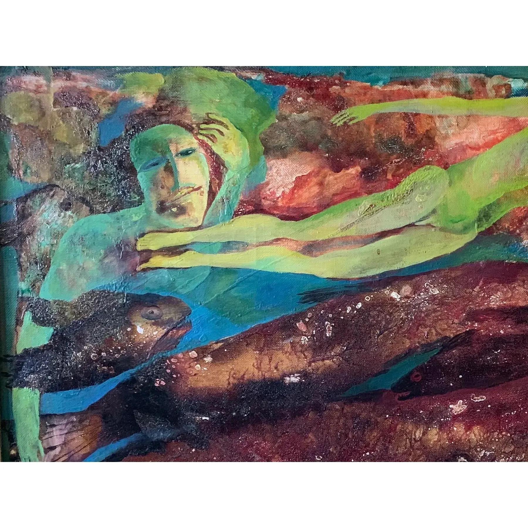 Postmoderne Peinture sur toile 