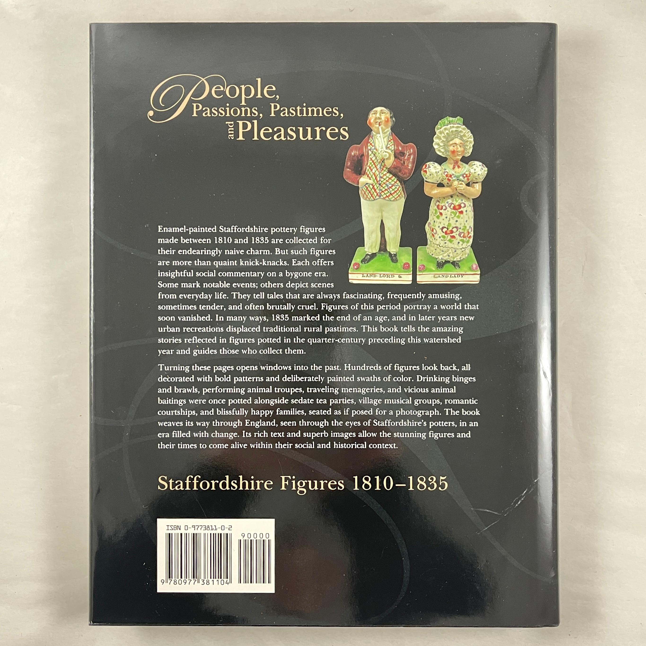 Américain People, Passions, Pastimes, and Pleasures : Staffordshire Figures, 1810-1835  en vente