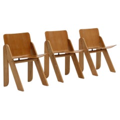 Peota Chairs by Gigi Sabadin for Stilwood, Italy, 1970s, Set of 3