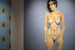 American People III - 21st C., Figurative, Nude, Female body, Feminism, Acrylic