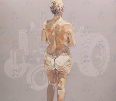 Sector Primari - 21e siècle, figuratif, nu, corps féminin, féminisme, acrylique