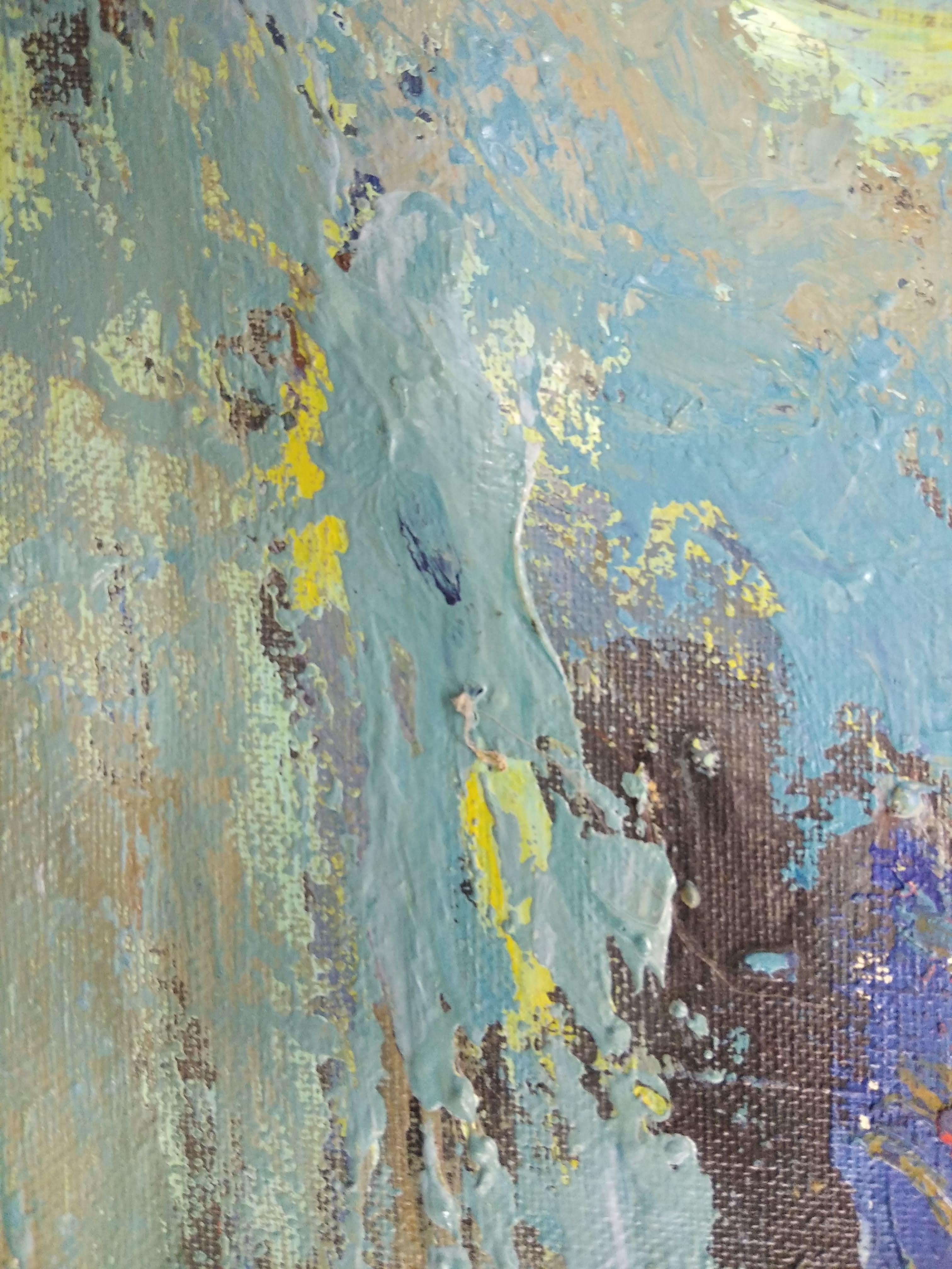 Senza titolo - Figurative Painting Grigio di Pep Canyellas 