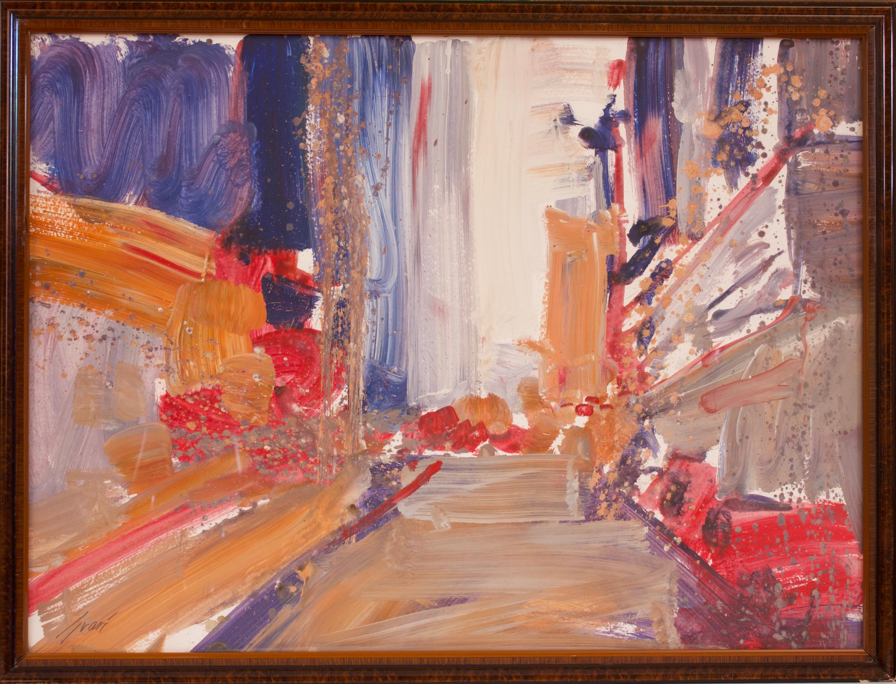Congress Ave (I) - Painting by Pep Suari