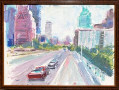 "Congress Avenue (VI)" Austin, Texas Urban Cityscape Street Scene